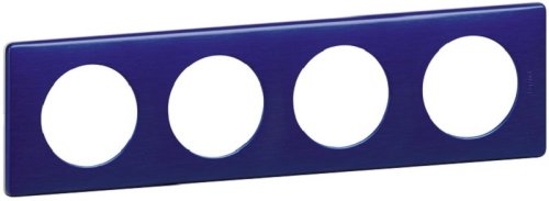 Рамка универсальная Legrand Celiane 4-м. металл чернильная ночь картинка